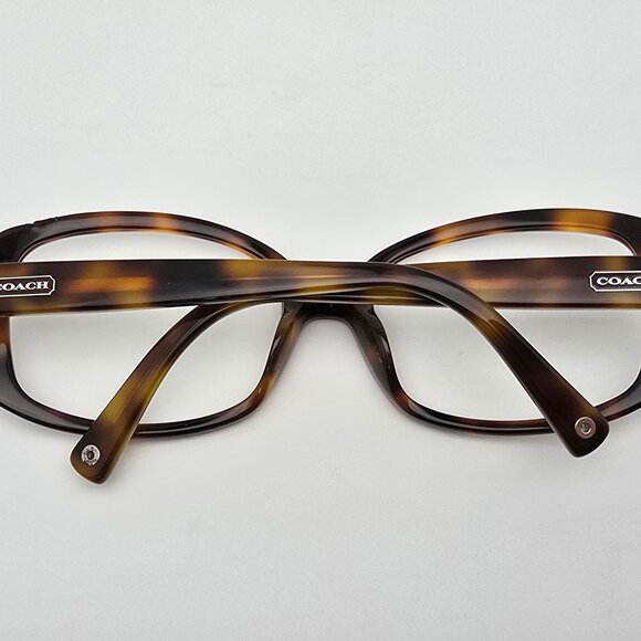 Coach HC8003A L504 Lillian 5031/13 Tortoise Sunglasses Frame w/ Case 59-18-135 - Picture 11 of 16